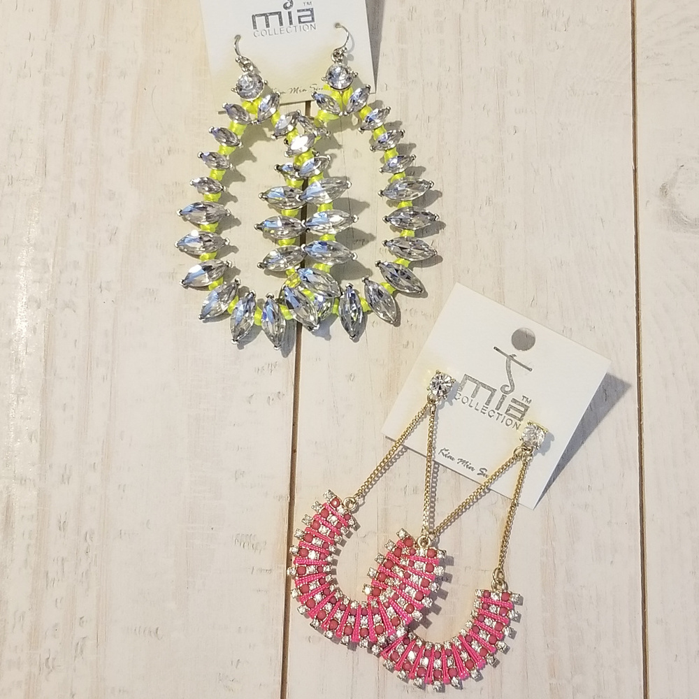 Brand NEW - Designer Inspired Statement Earrings